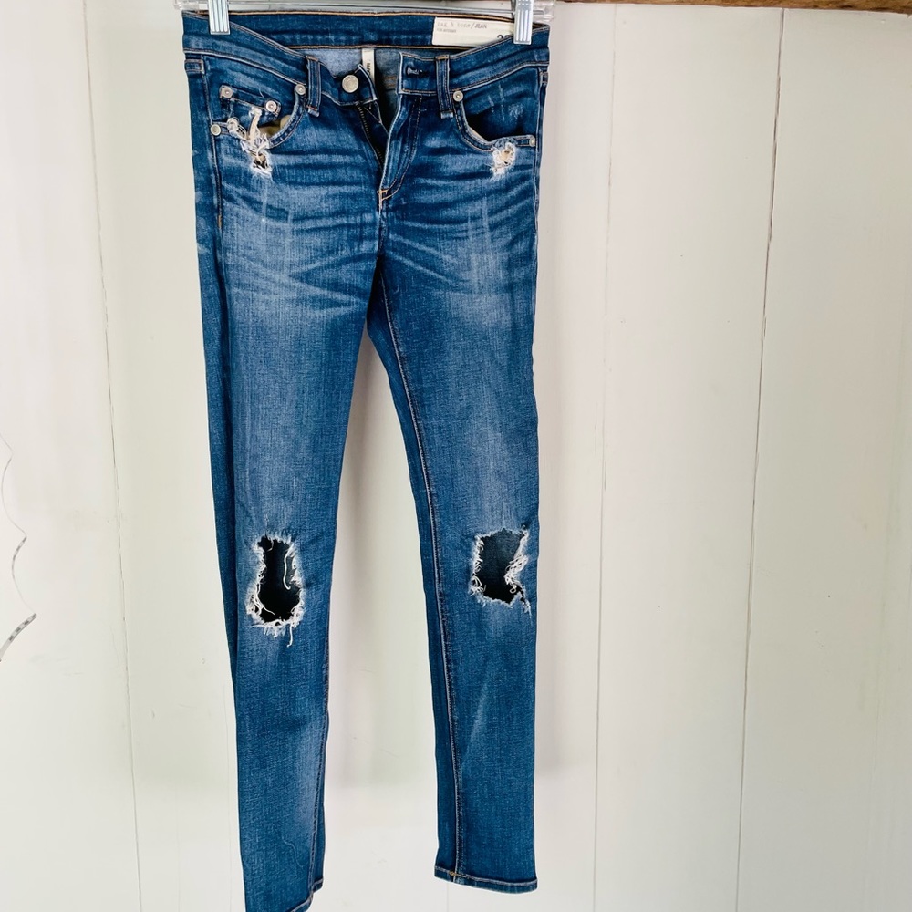 Rag & bone for intermix distressed jeans